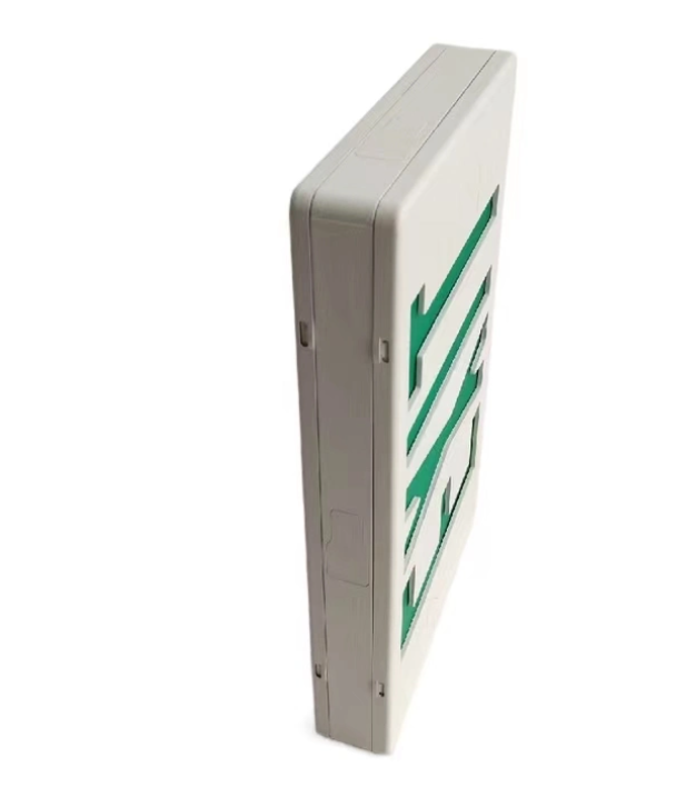 Rechargeable Plastic White Housing Exit Sign LED Emergency Light