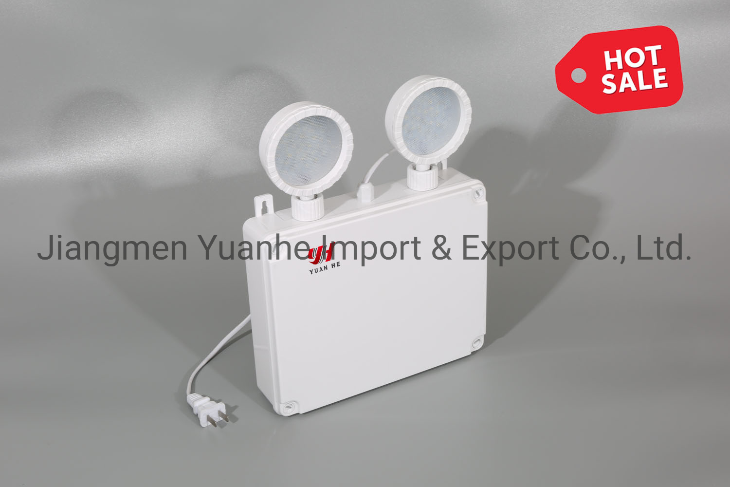 Waterproof Dual Head / Twin Spot LED Emergency Light
