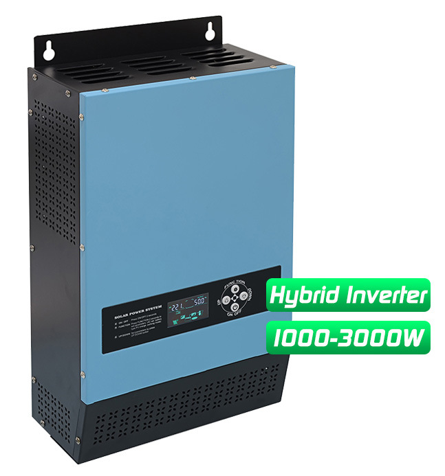 Solar Hybrid Inverter with Build-in MPPT/Wmp Charge Controller 1kw-3kw 12V/24V/48V off-Grid Solar Energy System